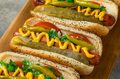 Shutterstock : A Chicago Dog, or Chicago Red Hot, is different from other hot dogs